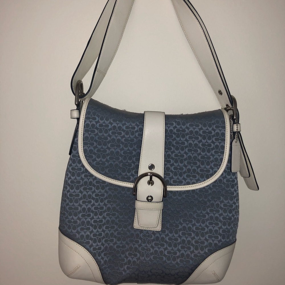 Light Blue Coach Purse